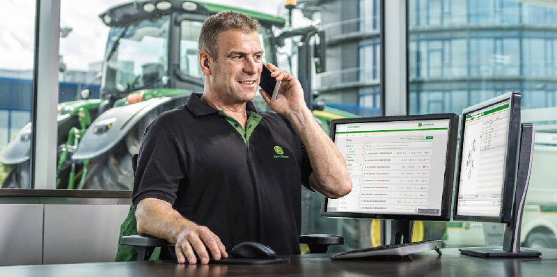 удалённая диагностика John Deere